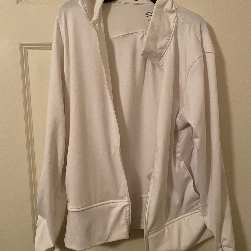 White Champion Jacket